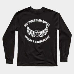 Angels wear treanchcoat Long Sleeve T-Shirt